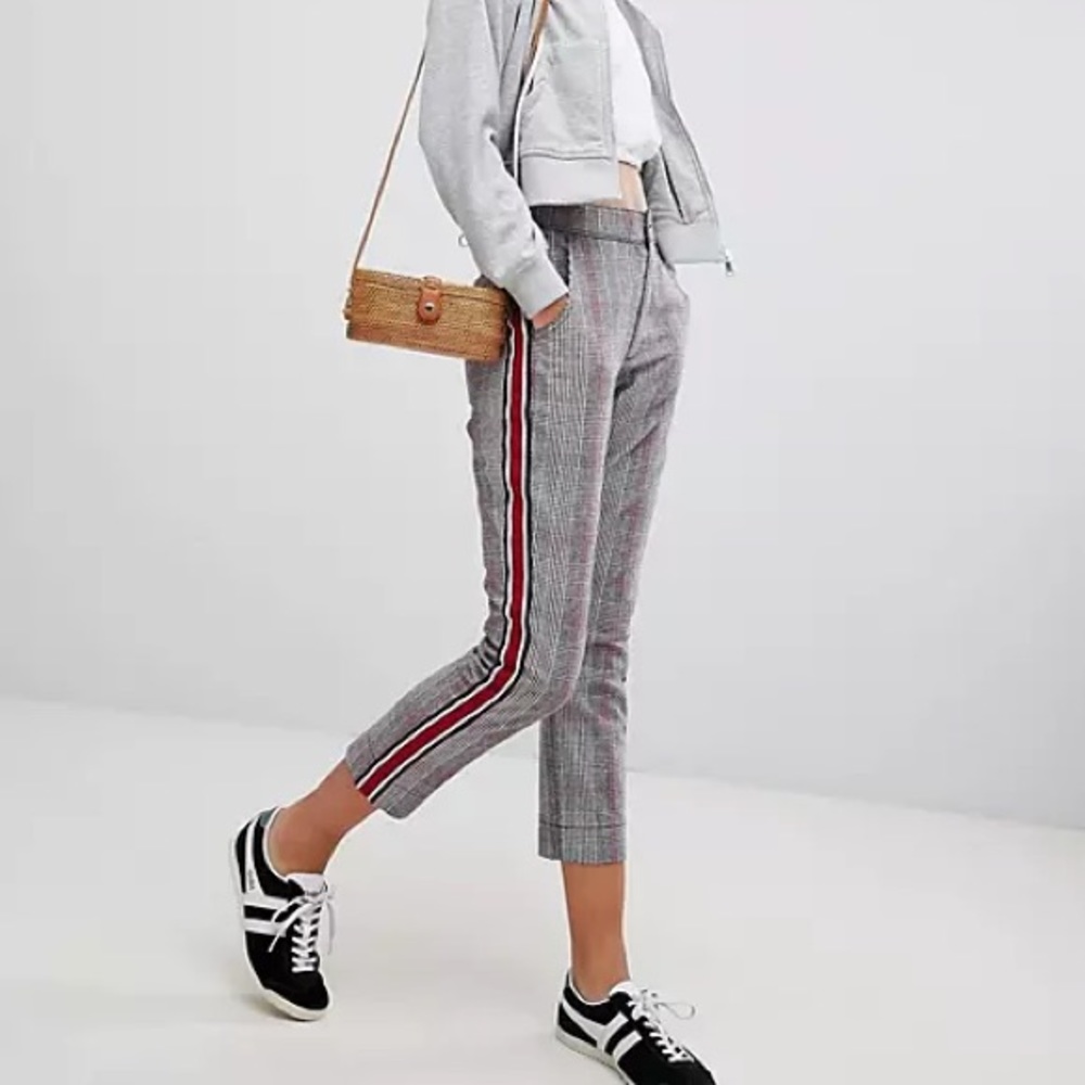 Hollister Prince of Wales Check Skinny Pant